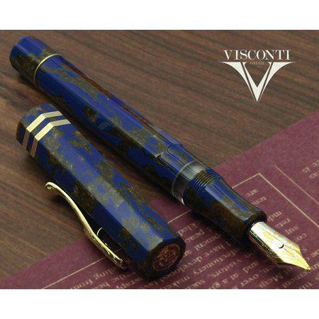 ビスコンティ 万年筆 限定品　オーガスタ　ブルー（商品情報を必ずお読みください。）