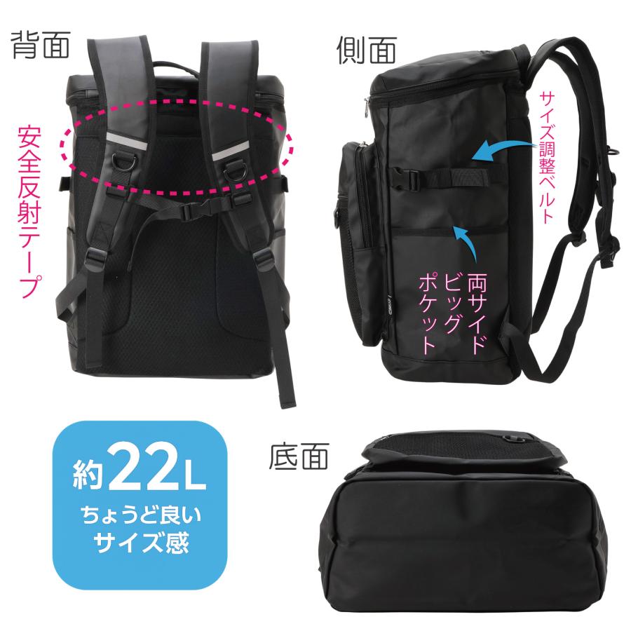 リュック メンズ リュックサック 軽量 はっ水加工 YKKファスナー製