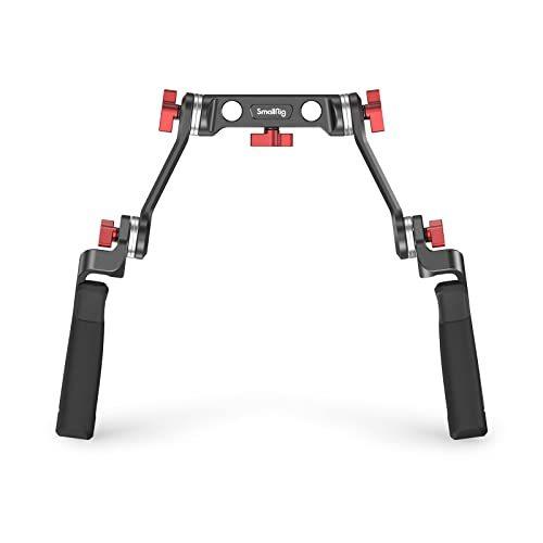 SmallRig ショルダーリグハンドルキット 調整可能式ハンドル ロゼットハンドルキット-2002