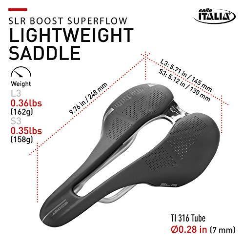 selle ITALIA(セライタリア) SLR BOOST S.F. Ti316 BLK S サドル