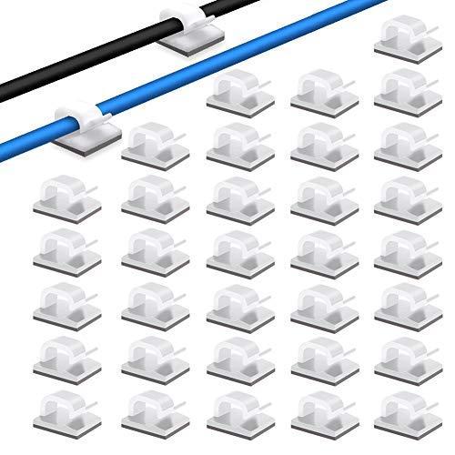 ケーブルクリップ ケーブル収納 コードフック ケーブルドロップ 粘着シート付 ケーブル固定具 調節可能 Lx50 A B0h8gbxc 1219 イニペル86ヤフー店 通販 Yahoo ショッピング