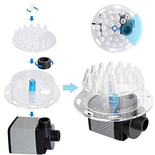 DCポンプ搭載 プロテインスキマー WS-150 泡