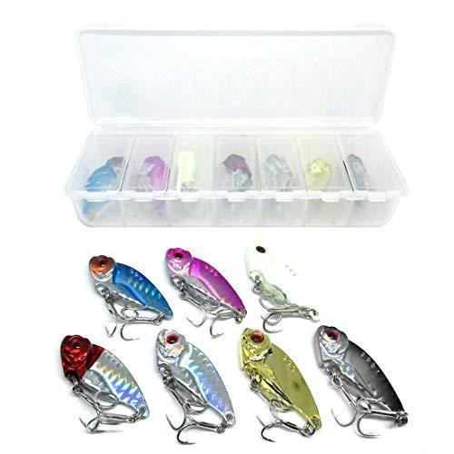 新版 Spotlip メタルバイブレーション ルアー セット ハードルアー バイブレーション バス 海釣り 遠投 シーバス ヒラ Atlantide1 Com