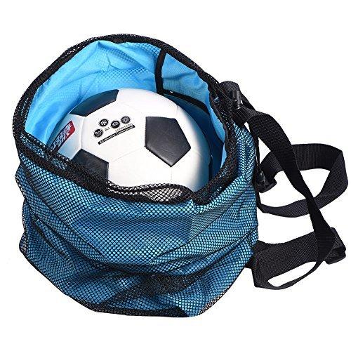 Keenso ボールバッグ 収納バッグ 巾着バック 多機能 防水 厚手 肩掛け バスケットボール サッカー バッグ サッカ