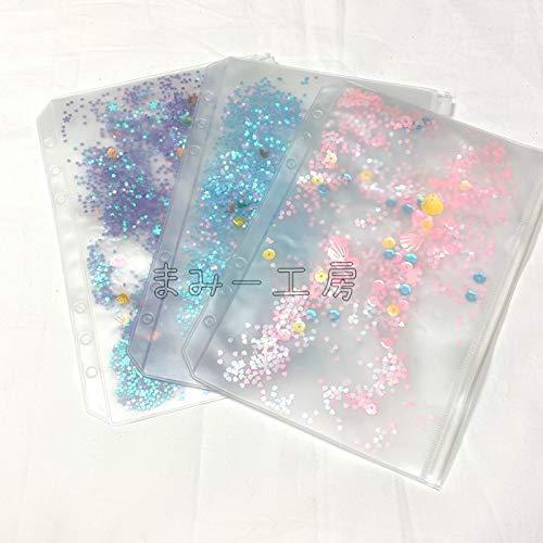 手帳 リフィル A5 B6 ジッパー 収納 小物入れ システム手帳 A5 B6 ジャーナルブック 半透明 ゆめかわいい しゃかし A B08my2wm4g イニペル86ヤフー店 通販 Yahoo ショッピング