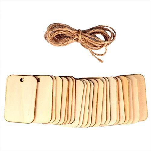 Moonwood メッセージカード 木製 カード タグ Diy 素材 木材 チップ 天然木 長方形 装飾用 麻縄付き 手書き 木 5 A B08prvp1 イニペル86ヤフー店 通販 Yahoo ショッピング