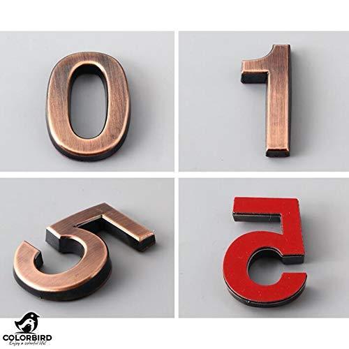 Colorbird ドア 番号 ナンバープレート 数字 シール 表札 ステッカー おしゃれ ロッカー ドアプレート 番号シール A B08z3ttk16 イニペル86ヤフー店 通販 Yahoo ショッピング