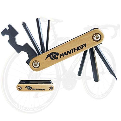 Panther パンサー 多機能自転車工具セット 折りたたみ式携帯工具 自転車修理キット 自転車用ツールセット マル Bhubvrhnr9 車 バイク 自転車 Wrc Gov Sd