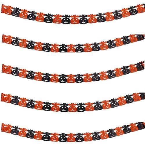 第1位獲得 ハロウィン旗 吊り飾り ハロウィン飾り ガーランド 5点セット 不気味 壁飾り Happy Halloween イベント ハロウィン 雛人形小物 Www Fcc Com Br