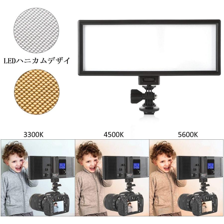 VILTROX L132T LEDビデオライト 撮影ライト 超薄型 写真撮影用補助灯 3300K(中古品) VILTROX L132T LEDビデオライト 撮影ライト 超薄型 写真撮影用補助灯