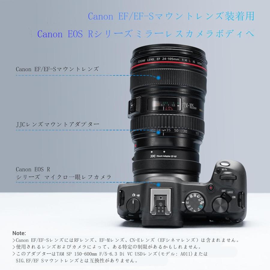 改良バージョン】JJC EF-EOSR レンズマウントアダプター Canon 改良バージョン】JJC EF-EOSR レンズマウントアダプター Canon