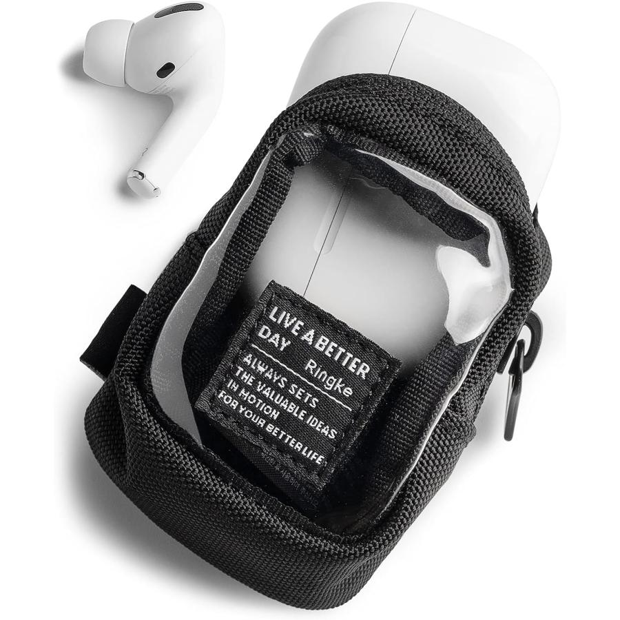 Ringke】MINI POUCH HALF POCKET イヤホンケース ICカード 現金 コイン