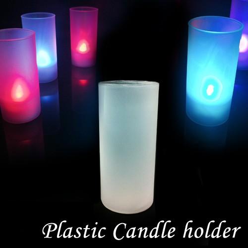 プラスチック キャンドルホルダー シンプル/ハロウィン/クリスマス/パーティー/ティーライトホルダー plasticcandle