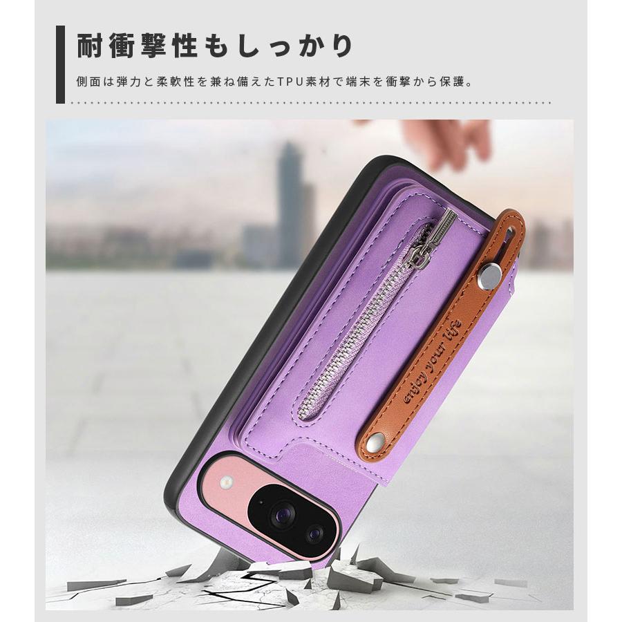 magsafe対応 google pixel 8a カバー 着脱式カードケース 9 proケース