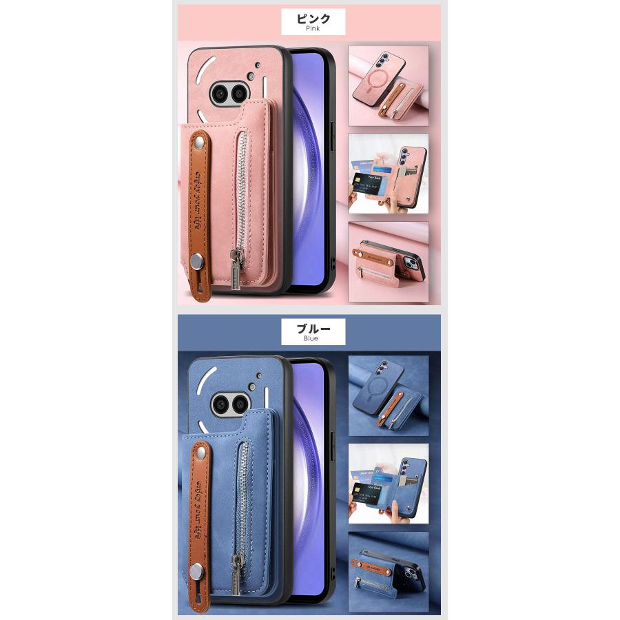 Nothing Phone 2Aケース magsafe対応 (2a)ケース 着脱式カードケース