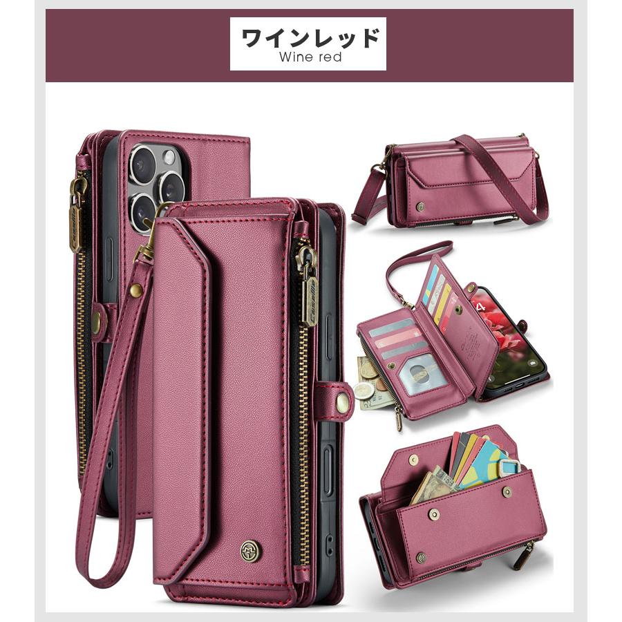 iPhoneケース ファスナー スマホショルダー iphone 16 15 14 13 12 11 pro Plus Pro max 13 mini iPhoneX XR Xs XsMax カバー iPhone 16 Pro 爆買 |  | 12