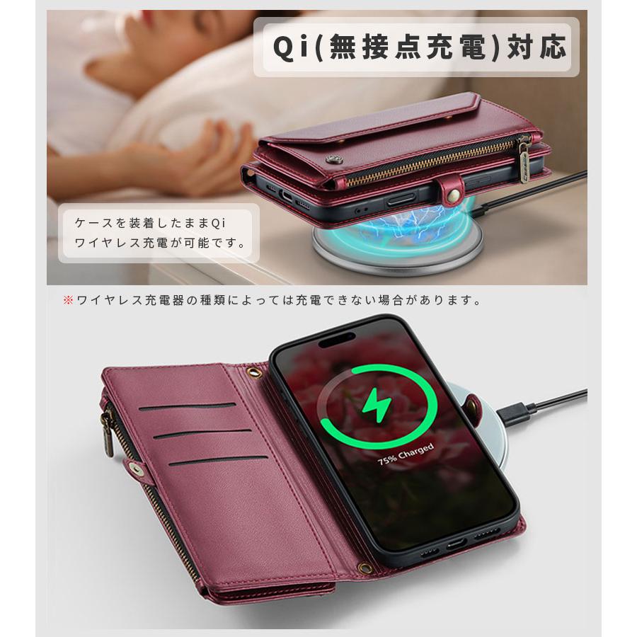 iPhoneケース ファスナー スマホショルダー iphone 16 15 14 13 12 11 pro Plus Pro max 13 mini iPhoneX XR Xs XsMax カバー iPhone 16 Pro 爆買 |  | 09