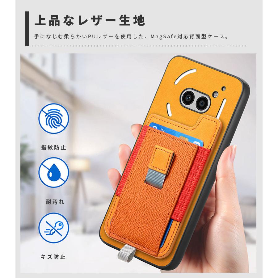 Nothing Phone 2Aケース magsafe対応 (2a)ケース 着脱式カードケース