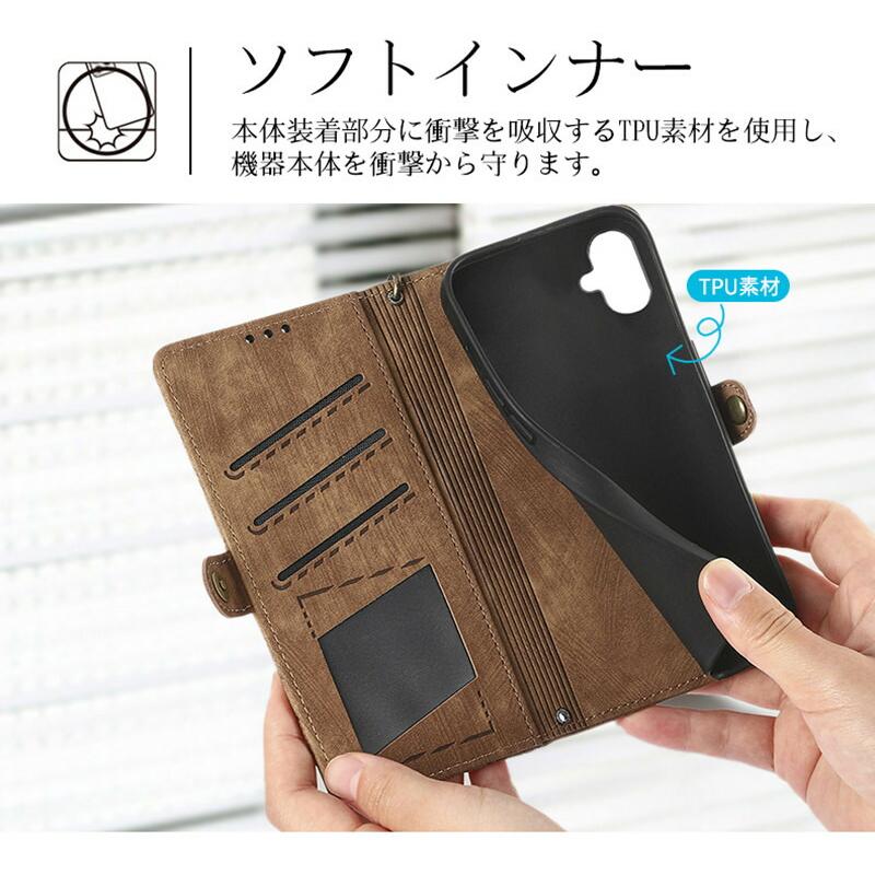 Samsung Galaxy A25 5G 本体　手帳型ケース付 Amazon.co.jp: For Galaxy A25 5G SC-53F SCG33 用の手帳型