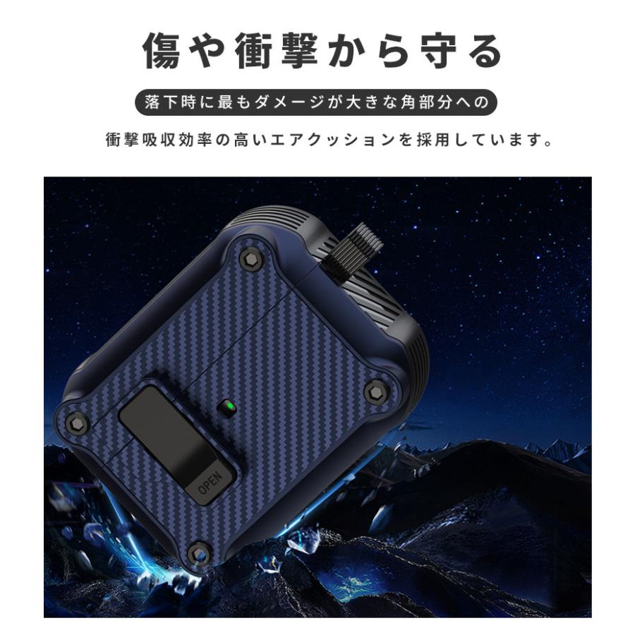 AirPods第3世代 本体＋ケーブル未使用＋NANGAケース付 AirPods 第3世代 ケース カラビナ付き シリコン ソフト カバー