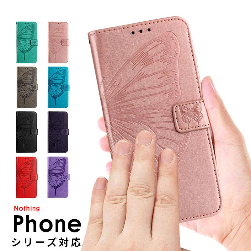 スマホケース Nothing Phone 3a ケース 手帳型 ナッシングフォン3a 花