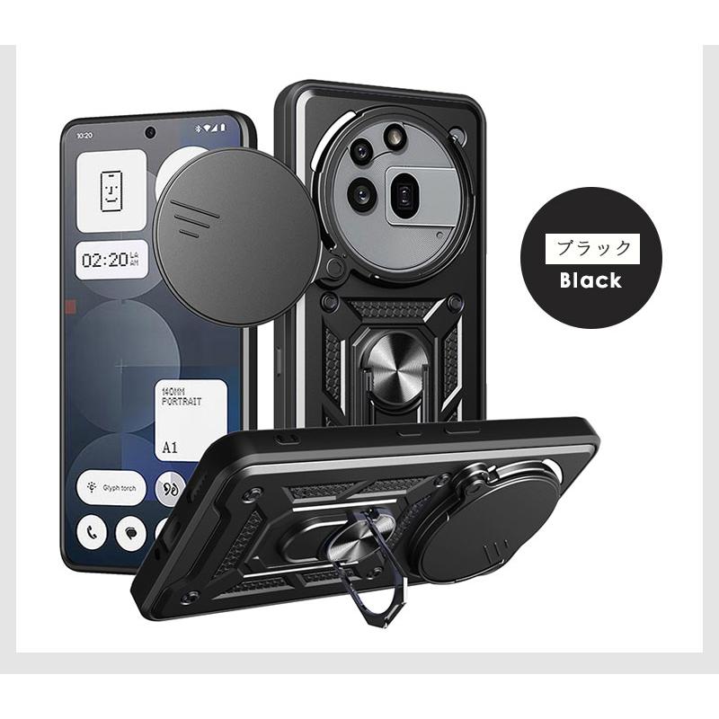 スマホケース Nothing Phone 3a ケース スライド式 レンズ保護