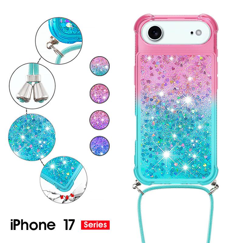 スマホケース iphone 17ケース キラキラ ラメ iPhone 17 Proケース Air