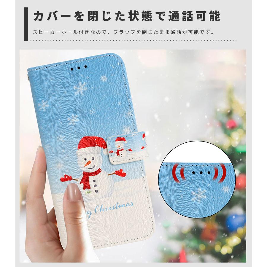 スマホケース POCO F7ケース 手帳型 Xiaomi F6 Proケース クリスマス