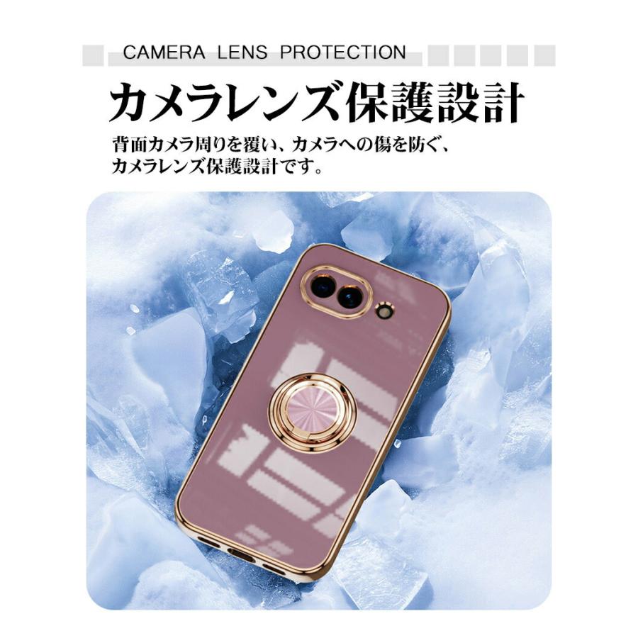 Google Pixel 10a ケース カバー リング付き かわいいgoogle pixel 耐