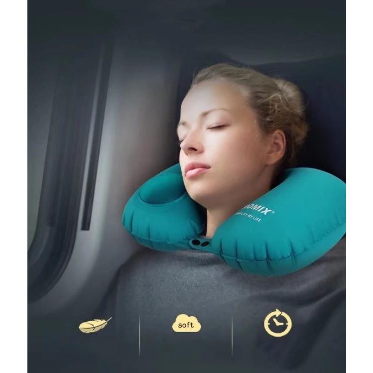 ネックピロー U型まくら 低反発枕 厚手 飛行機 車中泊 旅行 携帯枕 Amazon｜GOKEI ネックピロー ポンプ式 U型 エアーピロー 首枕