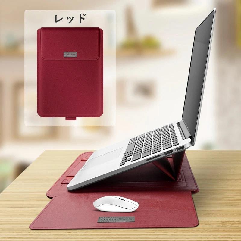 11-15インチ 4in1 ノートパソコンケース Laptop CASE ポーチ付き
