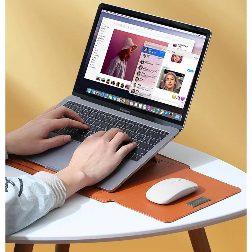 11-15インチ 4in1 ノートパソコンケース Laptop CASE ポーチ付き  