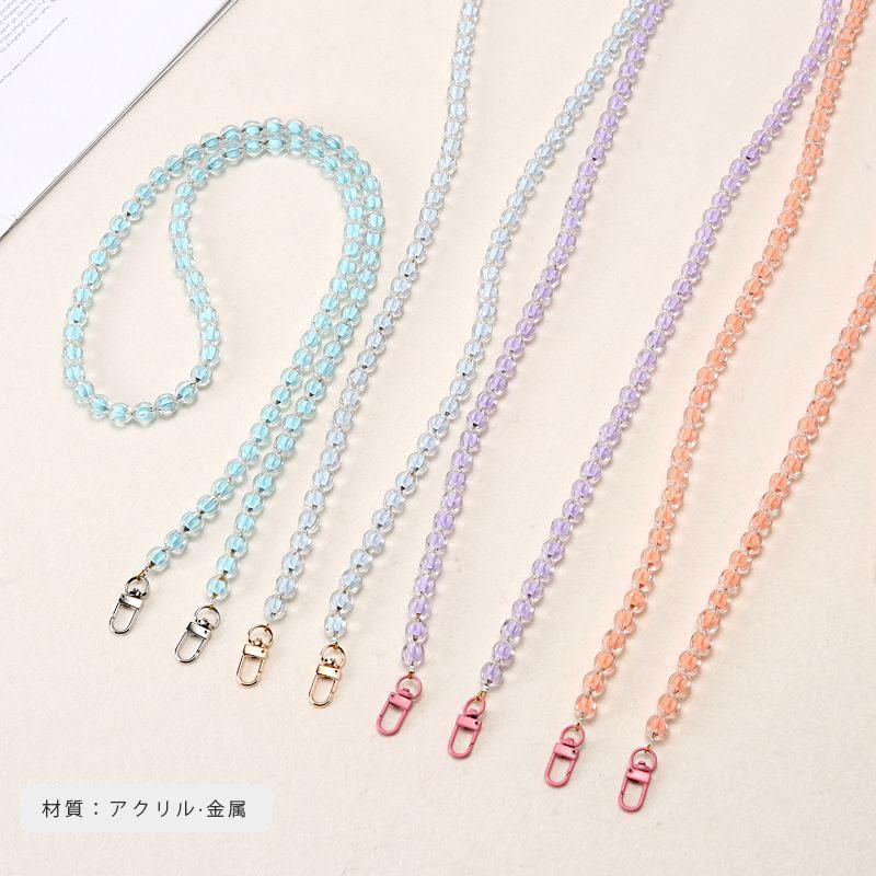 スマホストラップ ショルダー ストラップ スマホ首掛け ins風 アクリル