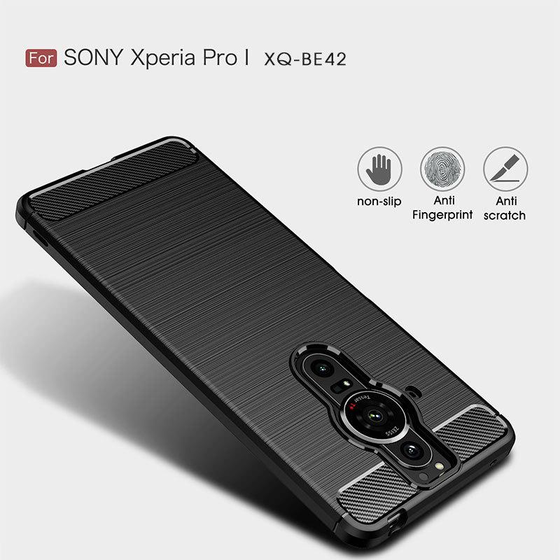 SONY - SONY Xperia Pro-I XQ-BE42 SIMフリー ケースおまけ スマホケース Xperia PRO-I XQ-BE42ケース 背面保護