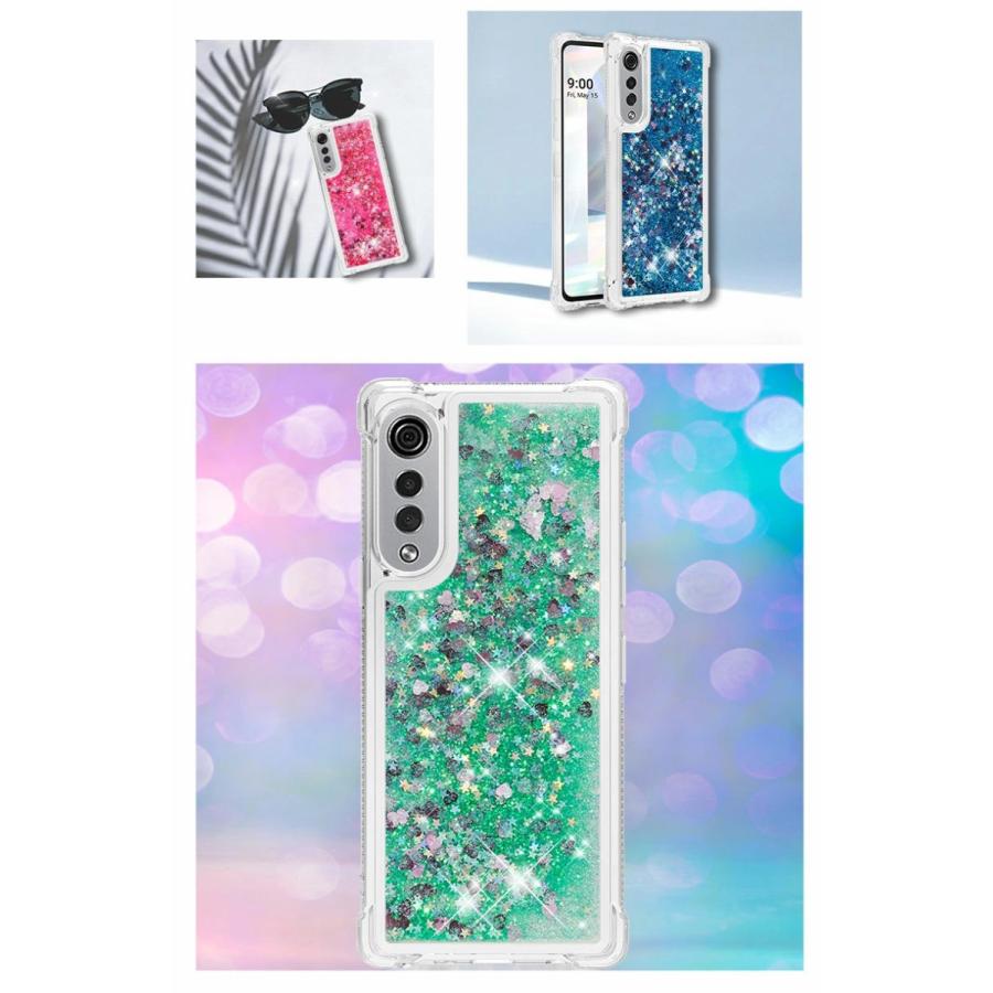 スマートフォンカバー LG VELVET L-52aケース 流れ エルジー