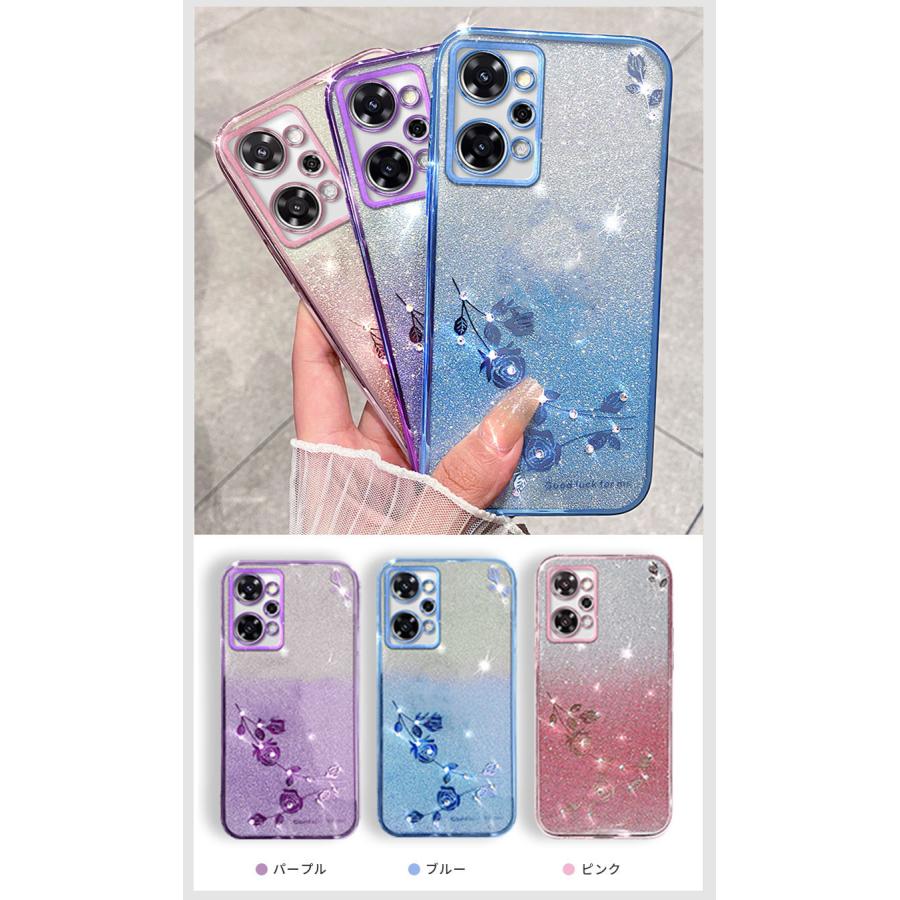 OPPO Reno9 A ケース OPPO Reno10 Pro 5G カバー 対衝撃 OPPO Reno7 aケース かわいい 可愛い oppo reno9a ケース クリア 透明 耐衝撃 TPU｜initial-k｜05