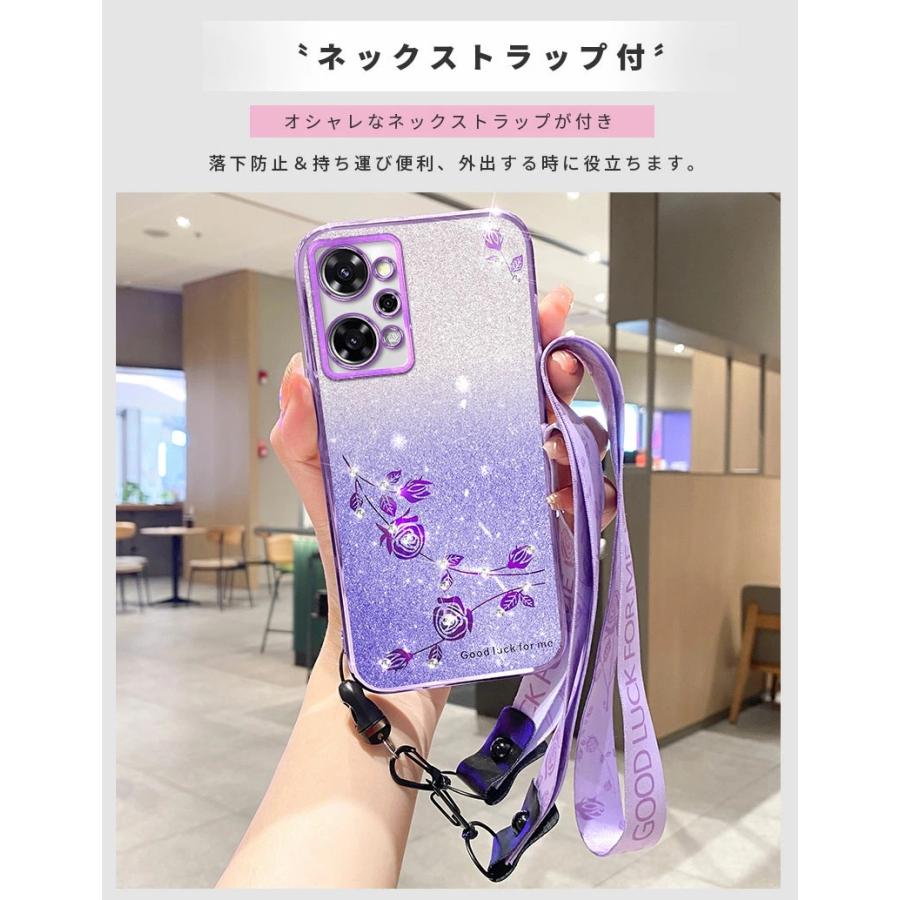 OPPO Reno9 A ケース OPPO Reno10 Pro 5G カバー 対衝撃 OPPO Reno7 aケース かわいい 可愛い oppo reno9a ケース クリア 透明 耐衝撃 TPU｜initial-k｜07