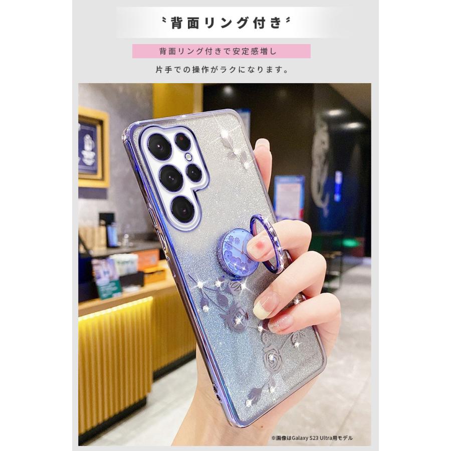 スマホケース ギャラクシー Galaxy S23 S23 Ultra S22 Ultra S21 S21 Ultra A54 A53 A52 A32 M23 5G Note20 Ultra ケース リング付き galaxy a54 5Gカバー｜initial-k｜07