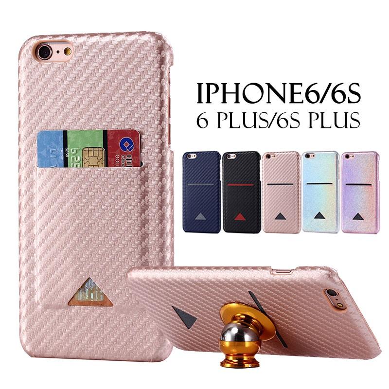 iPhone6s iphone6 iphone6s iphone6plus ケース カバー 車載ホルダー対応 アイフォン6sケース 背面保護 カード収納 iPhone 6 6S 6 Plus 6S Plusケース 軽量 薄型｜initial-k