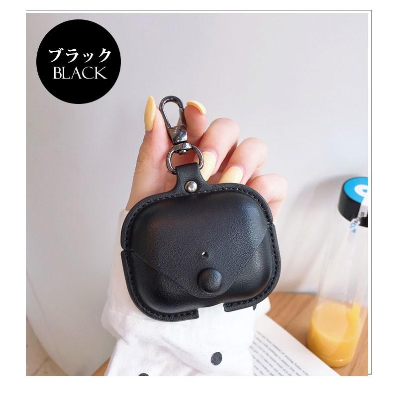 Air Pods Pro ケース puレザー AirPods Case カバー カラビナ