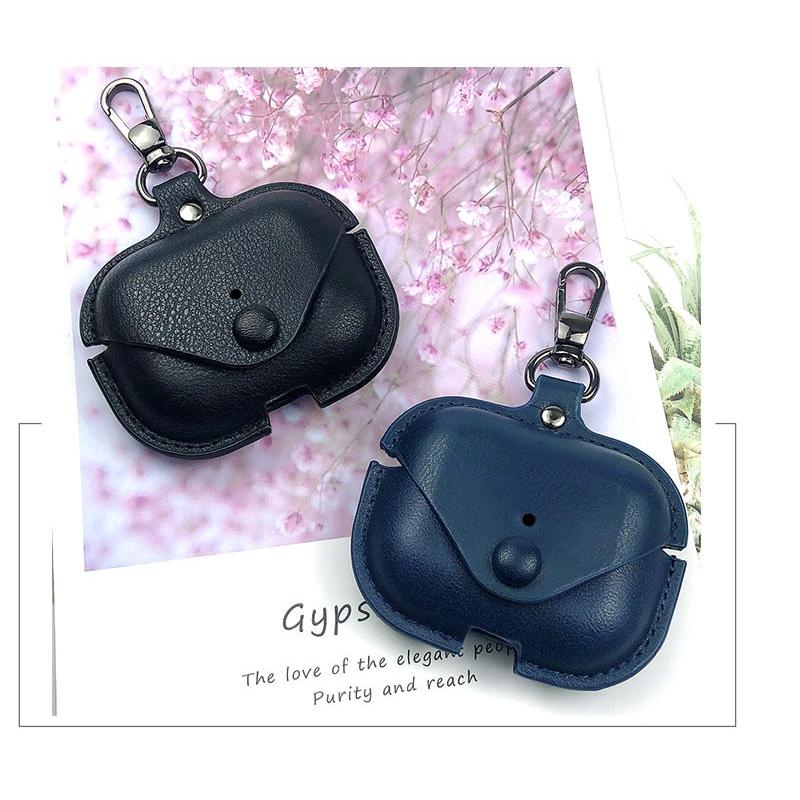 Air Pods Pro ケース puレザー AirPods Case カバー カラビナ