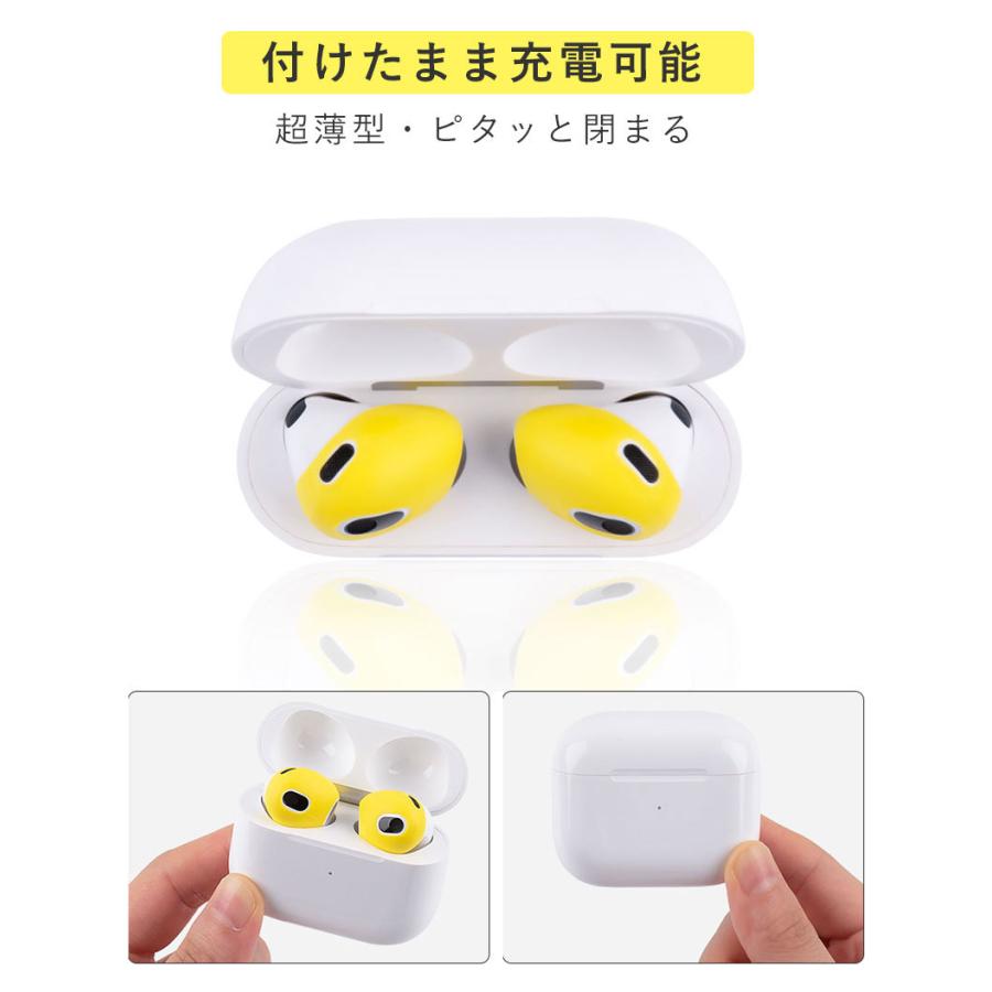 AirPods本体 充電ケース イヤーチップ付き Amazon | A-Pcas イヤーピース AirPods Pro用イヤーチップ