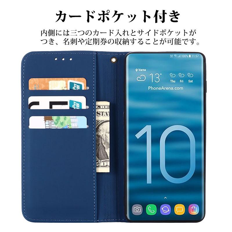 Galaxy s10 ケース シンプル Garaxy s10+ ケース 手帳型 ギャラクシーs10 カバー ギャラクシーS10+ ケース 耐衝撃 Galaxy S10 カバー s10 plus スマホケース｜initial-k｜09