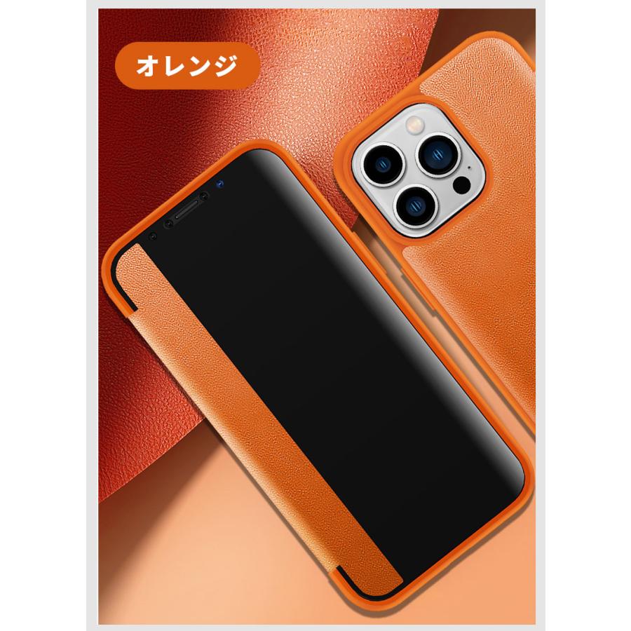 『新品　未開封』　iPhone 14 Pro Max レザーケース オレンジ 未使用iPhone 14 Pro Max レザーケース オレンジ純正品 - メルカリ