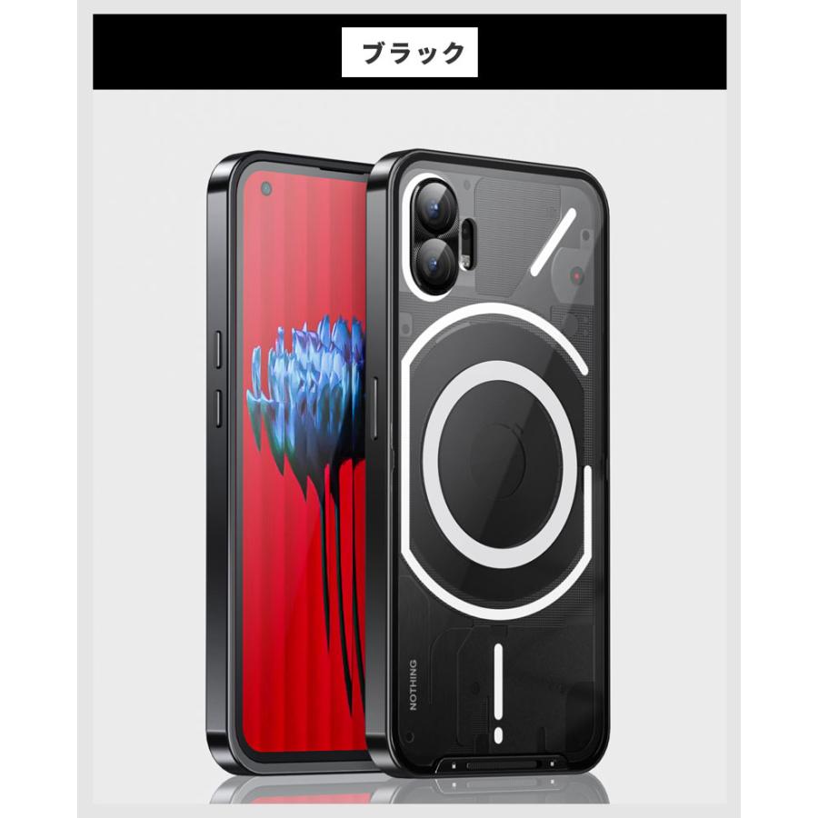 Nothing Phone (1) ブラック + おまけのAIORIAケース スマホケース Nothing Phone (1)ケース Phone1ケース