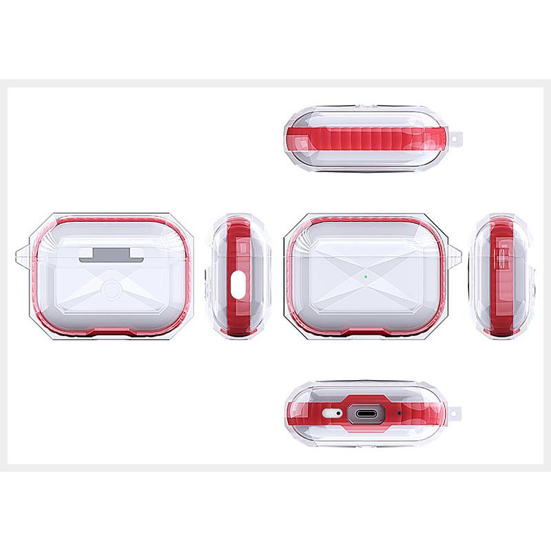 AirPods pro第二世代　保護ケース(2種類) 収納ケース付き　Apple AirPods Pro（第2世代）ケース 二重構造 Pro 2カバー アップル エアー