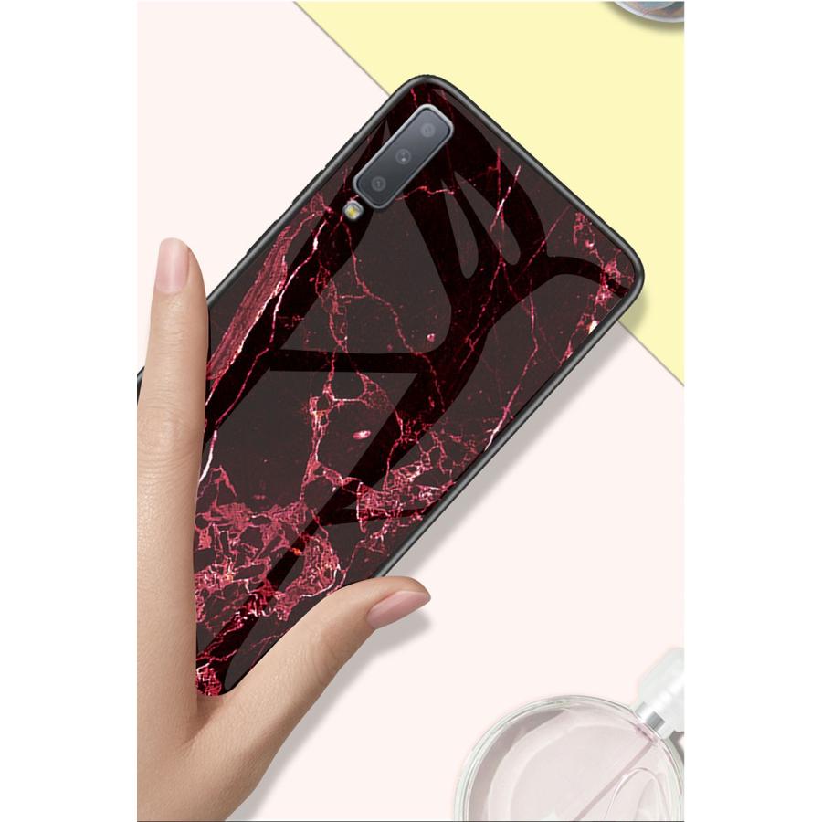 SAMSUNG - 美品！　Galaxy A7 ブラック　液晶強化ガラス、TPU耐衝撃クリアケース付 楽天市場】【15％OFF券配布】Galaxy A7 クリアケース スマホ