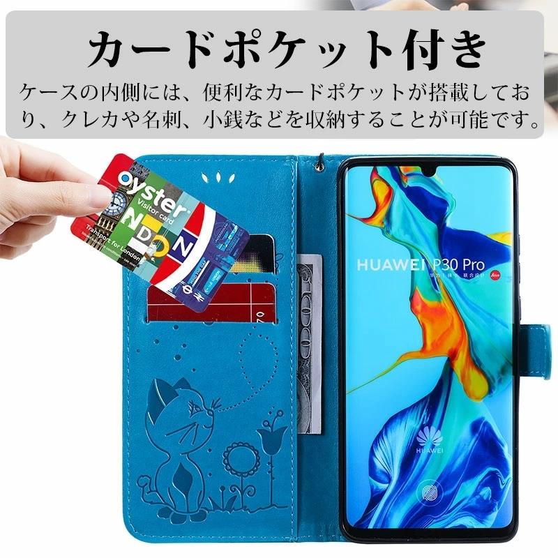 スマートフォンケース Huawei P30 lite P20 lite nova lite 3 ケース 手帳型 HUAWEI P30 Proケース 全面保護 ファーウェイP30 lite カバー かわいい｜initial-k｜05