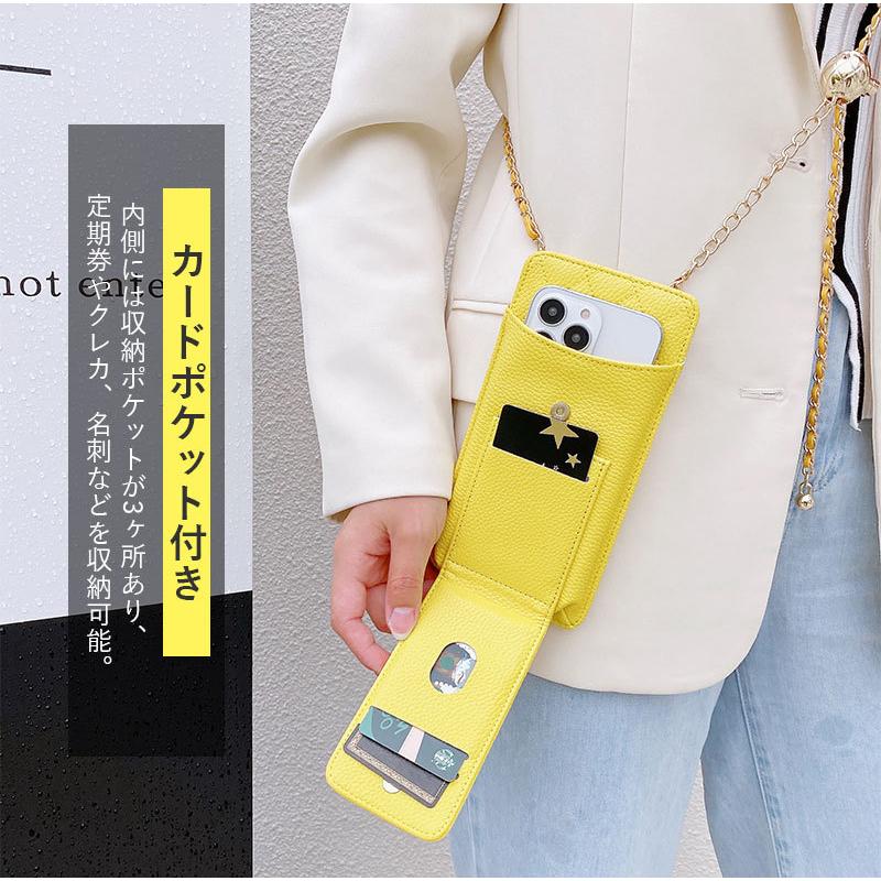 スマホポーチ ショルダーポーチ 携帯電話バッグ カードケース