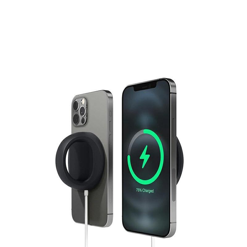 Magsafe充電器ケース iPhone 12 mini Pro Max 用 シリコンケース Magsafe充電器ケース iPhone 12 mini Pro Max 用 シリコンケース